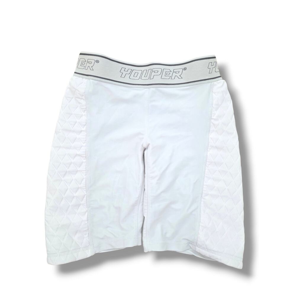 Youper Women’s Padded Softball Sliding Shorts White Size Medium